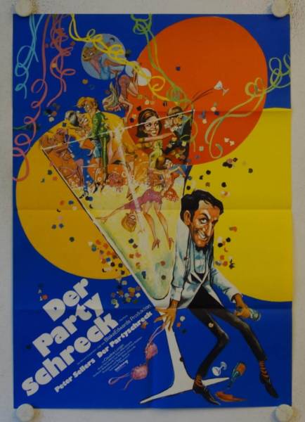 The Party original release german movie poster